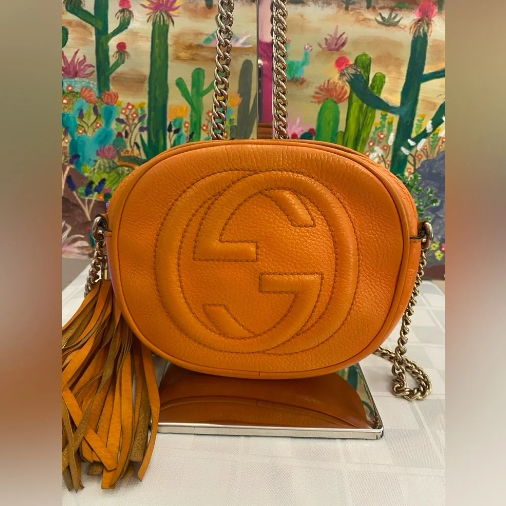 Gucci Orange Crossbody Bag - Picture 3 of 15